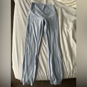 Light blue/purple Lululemon align double lined leggings